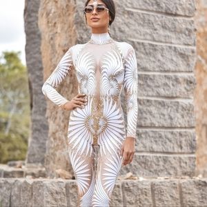 Dance performance jumpsuit